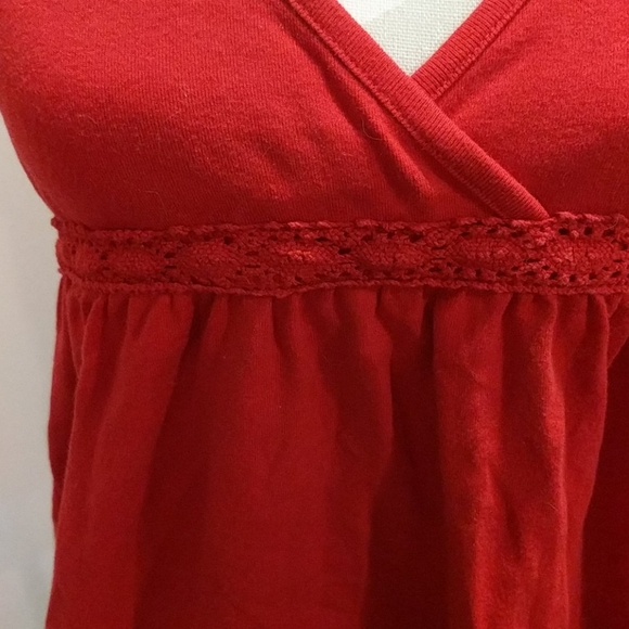 Moda international red halter tank - Picture 3 of 5